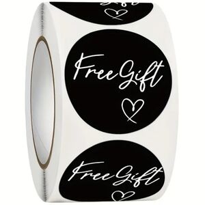 New 1 roll 500 Free Gift Stickers